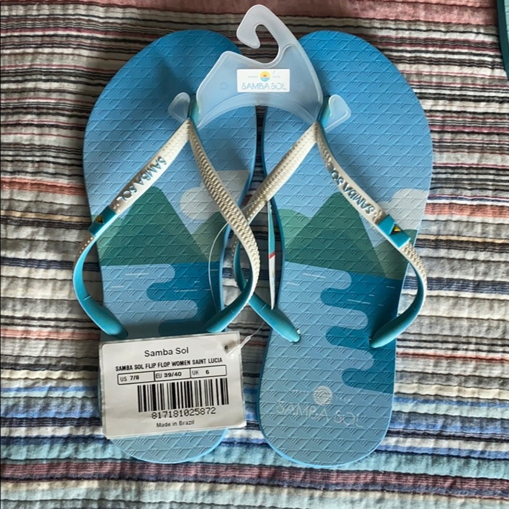 Beach flip flops